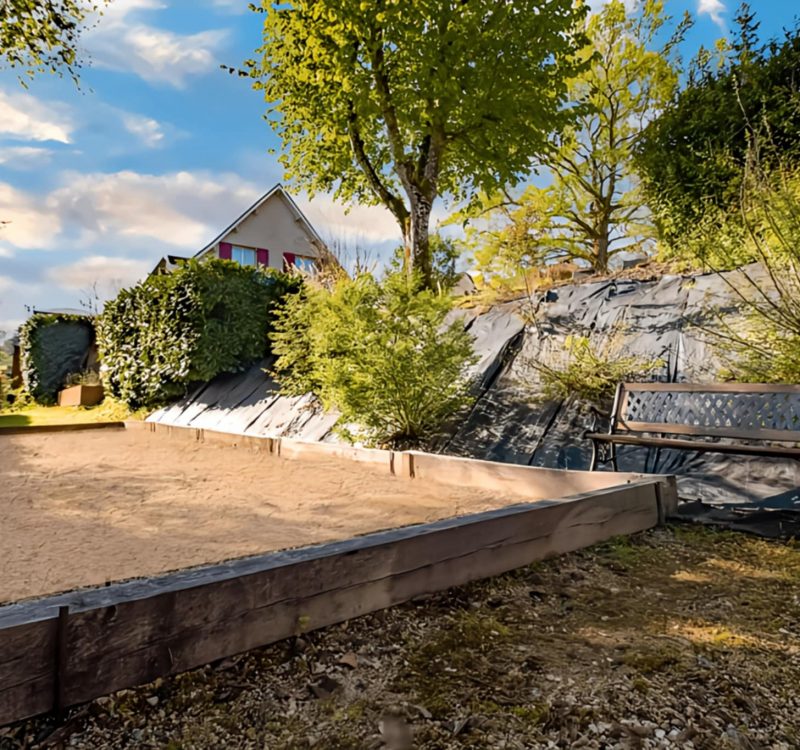 Terrain de pétanque